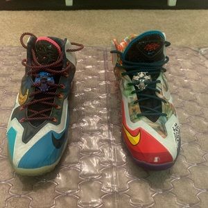 Lebron 11 premium “what the Lebron” sneakers